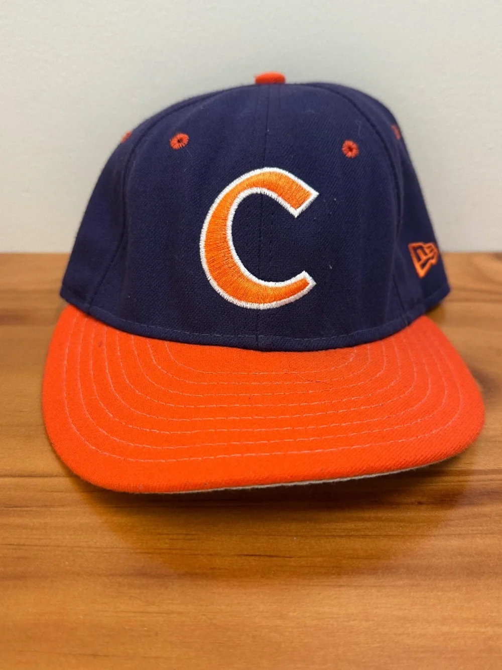 Clemson Tigers Omaha Baseball Hat Cap Purple and Orange